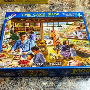 White Mountain 'The Cake Shop' 1000 Piece Puzzle